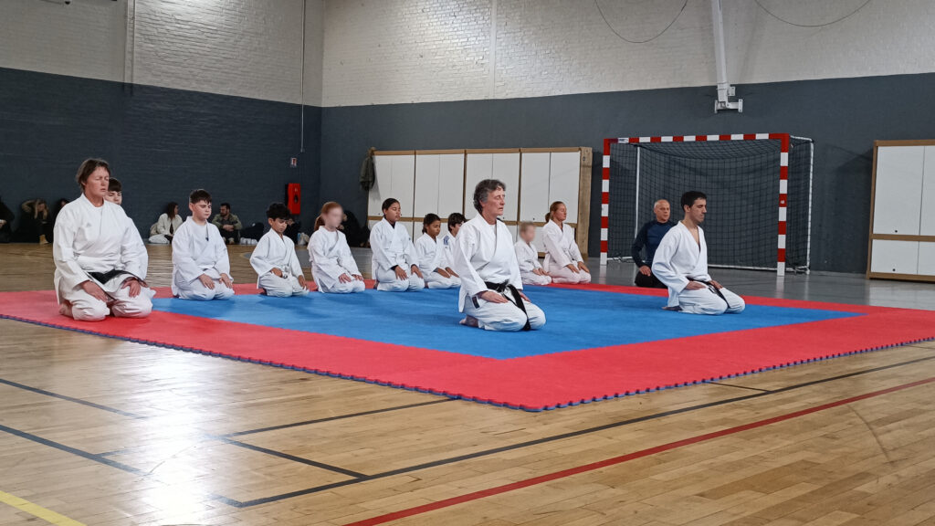 Salut de fin de passage de grade