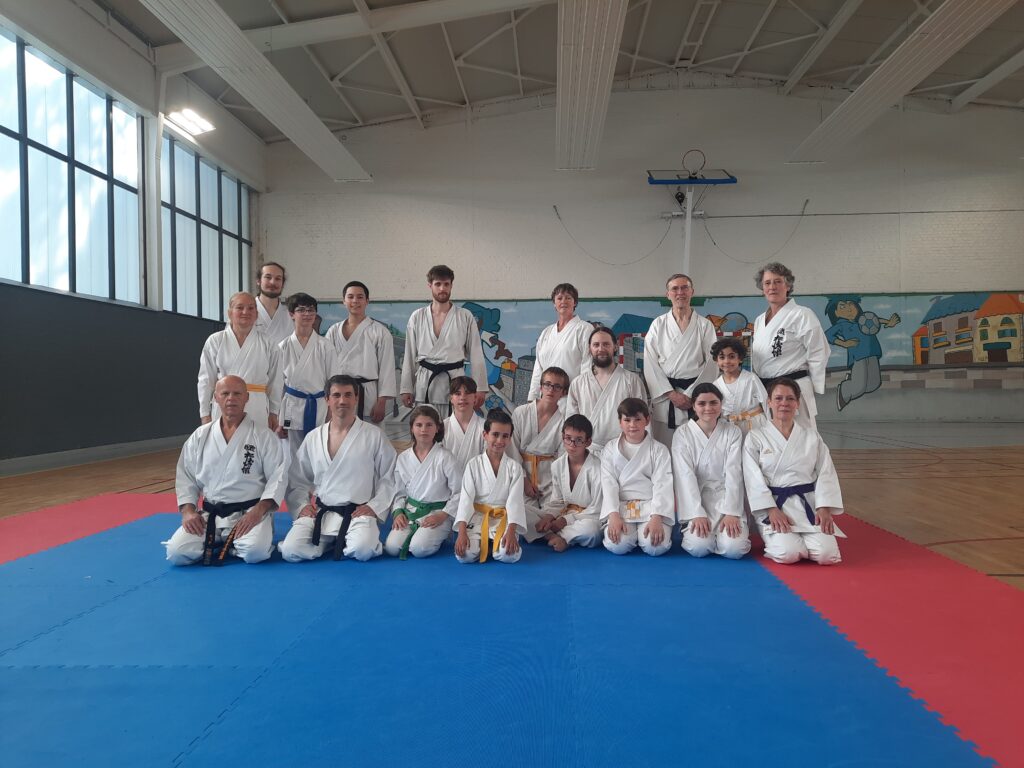 Photo de groupe passage de grade juin 2025